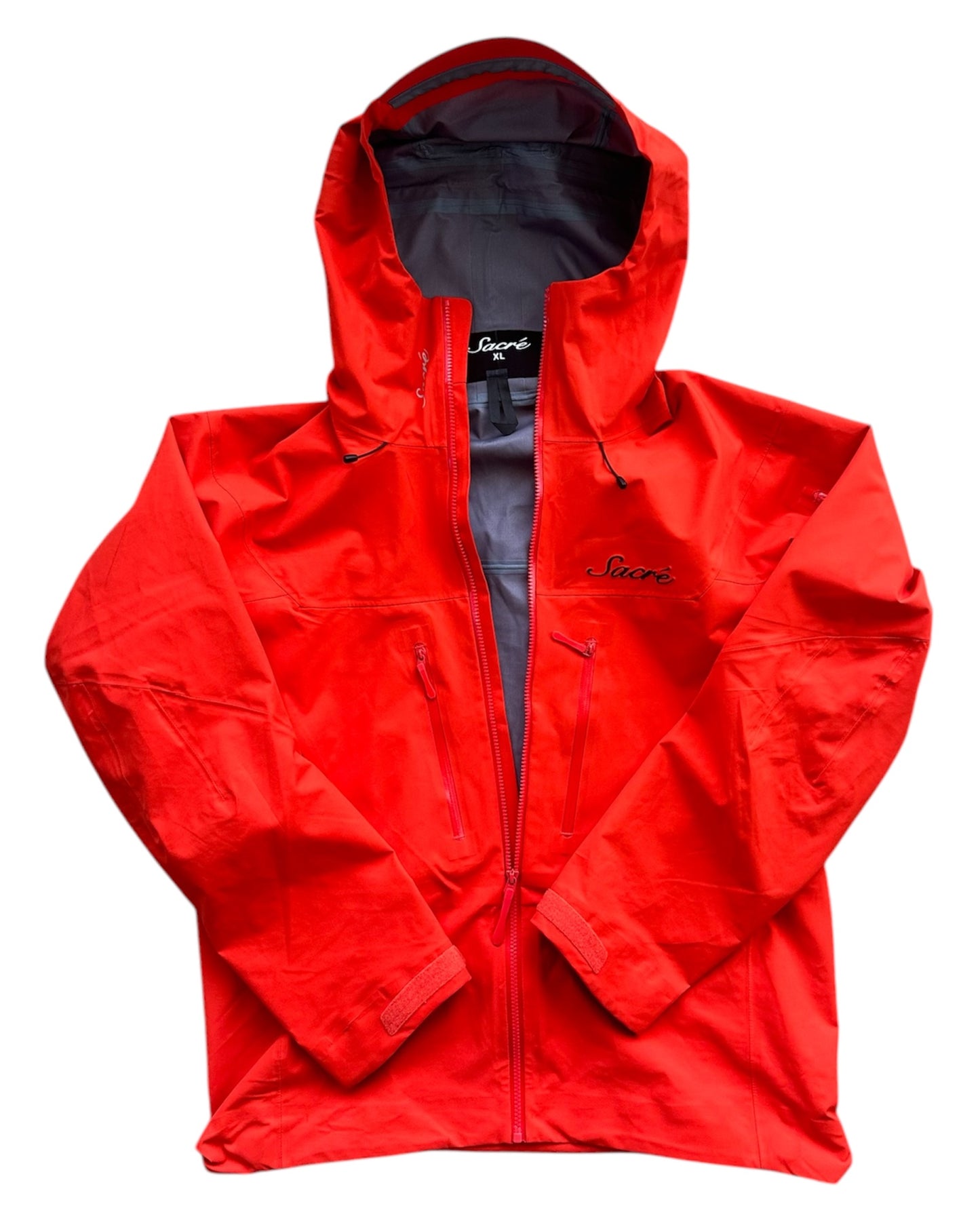 Orange Windbreaker