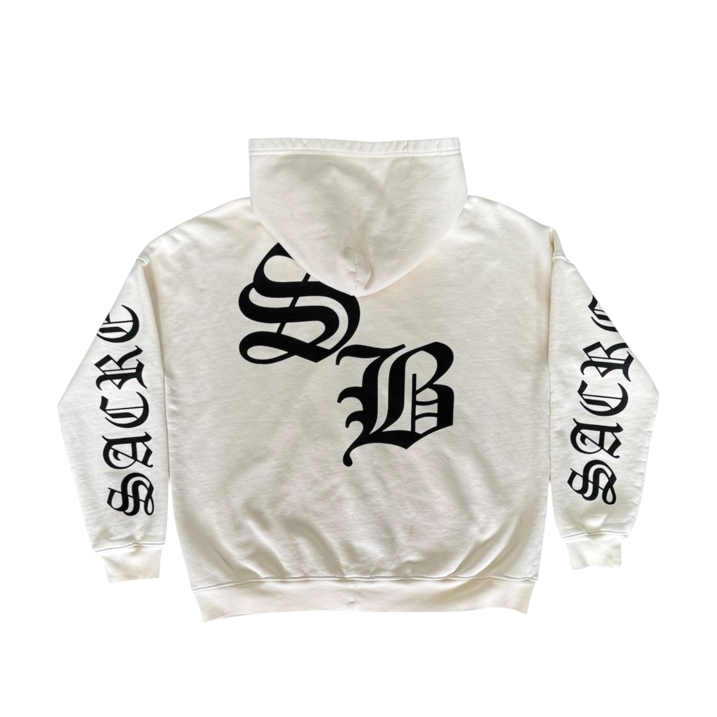 003 Sacré white Zip up