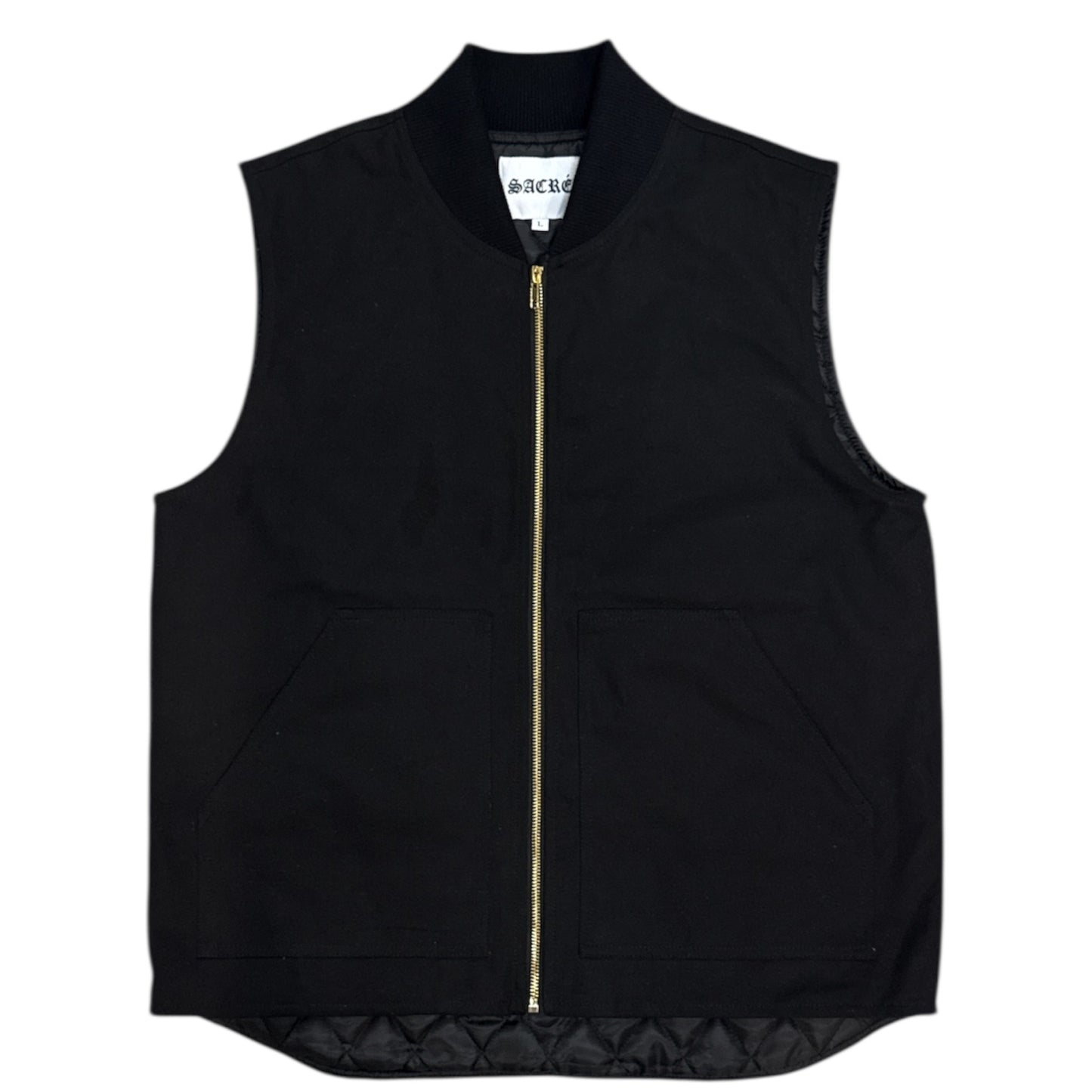 001 Canvas/Leather Vest