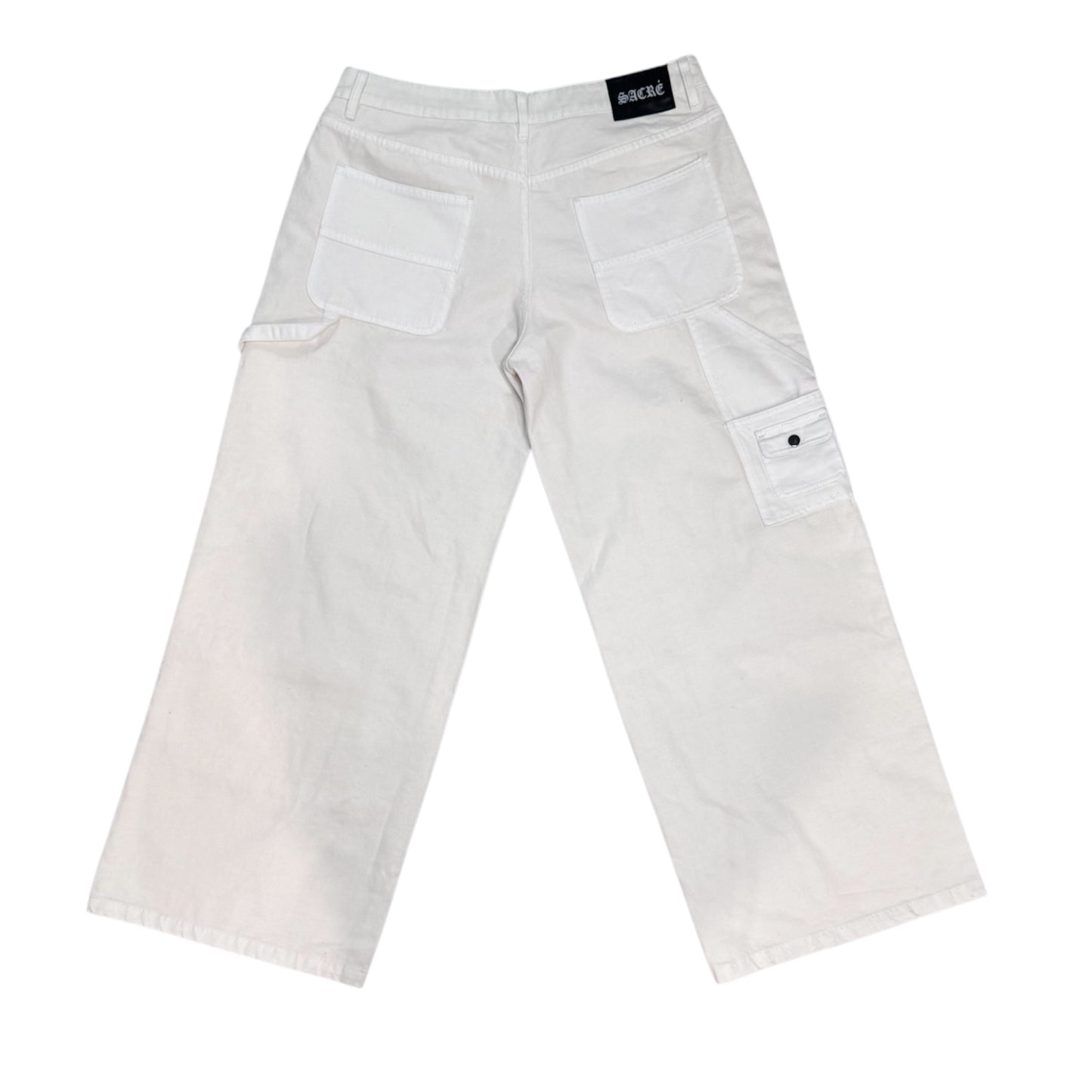001 SACRÉ Utility Carpenter Pant – Ivory